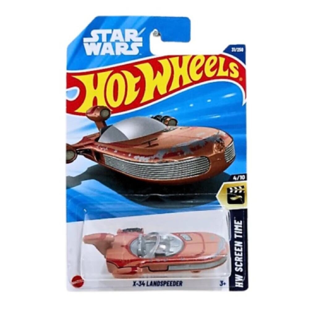 NIB! Hot Wheels Star Wars Series X-34 Landspeeder 2025 Case D Collector Edition